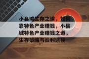 小县城生存之道，如何靠特色产业赚钱，小县城特色产业赚钱之道，生存策略与盈利途径