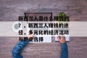 新西兰人靠什么赚钱的？，新西兰人赚钱的途径，多元化的经济活动与职业选择