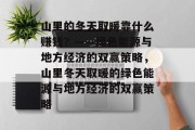 山里的冬天取暖靠什么赚钱？——绿色能源与地方经济的双赢策略，山里冬天取暖的绿色能源与地方经济的双赢策略