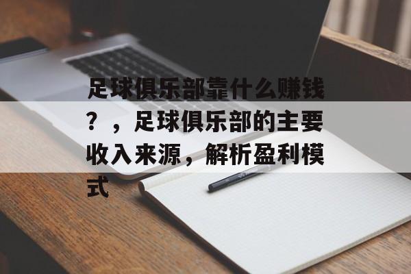 足球俱乐部靠什么赚钱？，足球俱乐部的主要收入来源，解析盈利模式