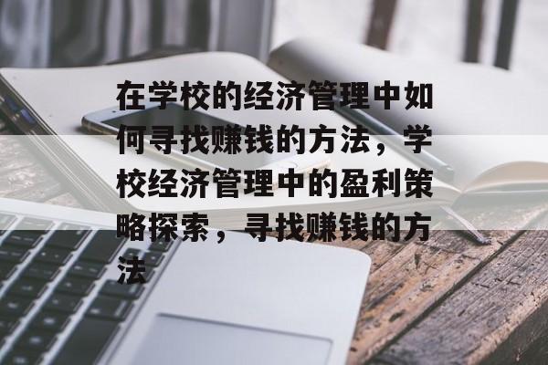 在学校的经济管理中如何寻找赚钱的方法，学校经济管理中的盈利策略探索，寻找赚钱的方法