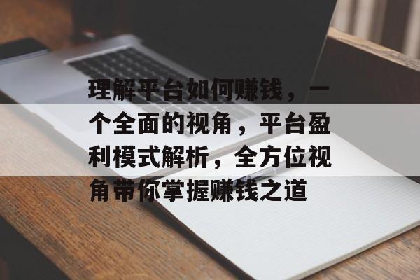 理解平台如何赚钱，一个全面的视角，平台盈利模式解析，全方位视角带你掌握赚钱之道