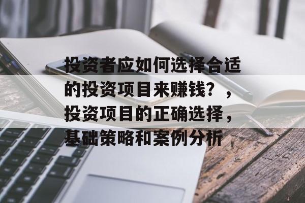 投资者应如何选择合适的投资项目来赚钱？，投资项目的正确选择，基础策略和案例分析