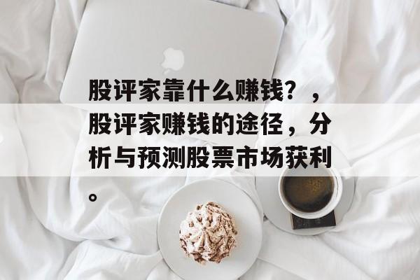 股评家靠什么赚钱？，股评家赚钱的途径，分析与预测股票市场获利。