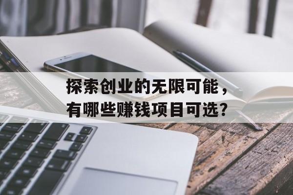 探索创业的无限可能，有哪些赚钱项目可选？