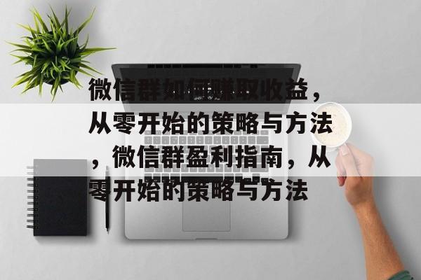 微信群如何赚取收益，从零开始的策略与方法，微信群盈利指南，从零开始的策略与方法