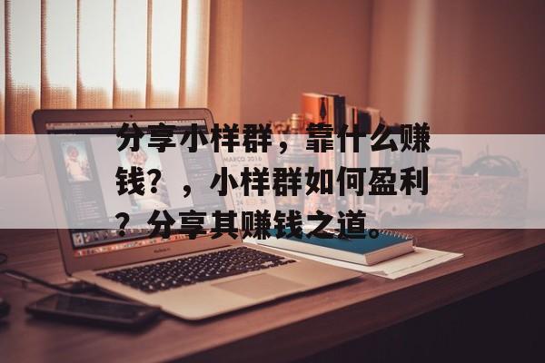 分享小样群，靠什么赚钱？，小样群如何盈利？分享其赚钱之道。