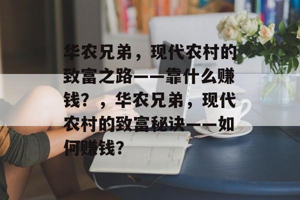 华农兄弟，现代农村的致富之路——靠什么赚钱？，华农兄弟，现代农村的致富秘诀——如何赚钱？