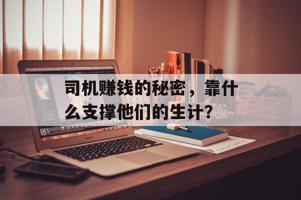 司机赚钱的秘密，靠什么支撑他们的生计？