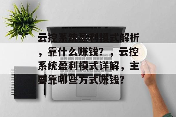 云控系统盈利模式解析，靠什么赚钱？，云控系统盈利模式详解，主要靠哪些方式赚钱？