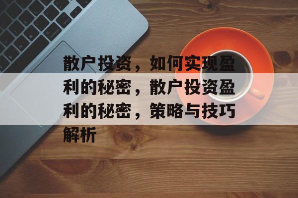 散户投资，如何实现盈利的秘密，散户投资盈利的秘密，策略与技巧解析