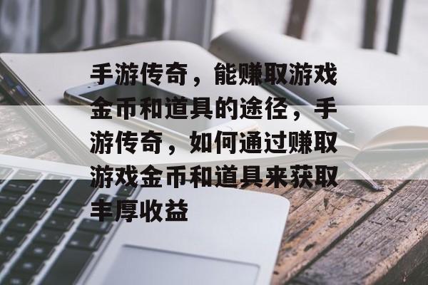 手游传奇，能赚取游戏金币和道具的途径，手游传奇，如何通过赚取游戏金币和道具来获取丰厚收益