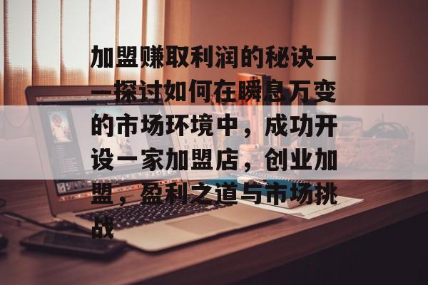 加盟赚取利润的秘诀——探讨如何在瞬息万变的市场环境中，成功开设一家加盟店，创业加盟，盈利之道与市场挑战