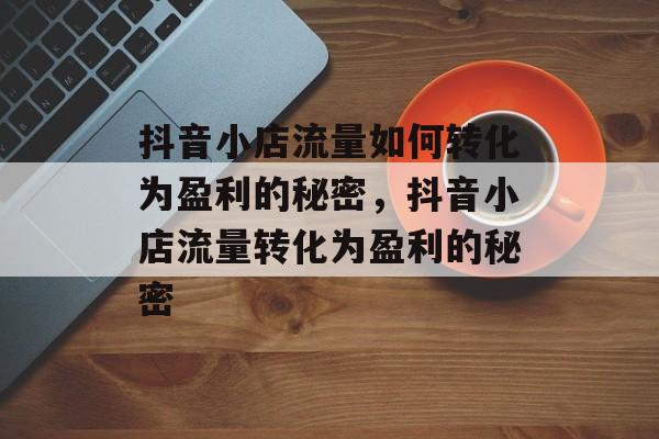 抖音小店流量如何转化为盈利的秘密，抖音小店流量转化为盈利的秘密