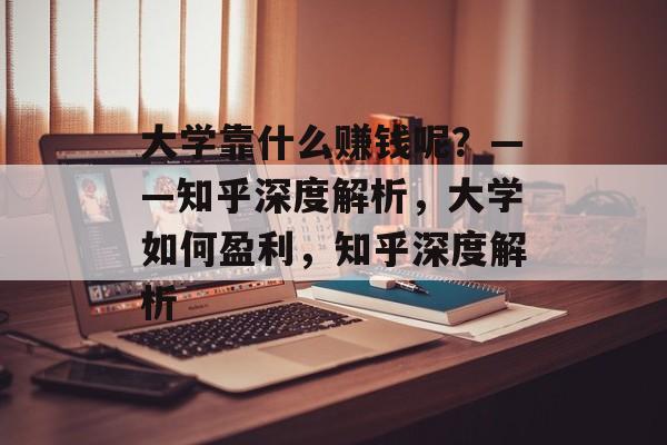 大学靠什么赚钱呢？——知乎深度解析，大学如何盈利，知乎深度解析