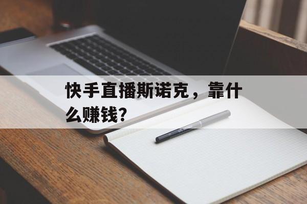 快手直播斯诺克，靠什么赚钱？